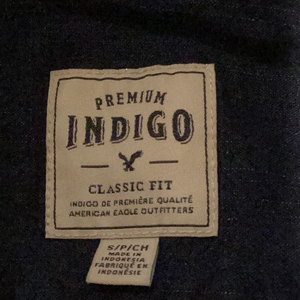 Indigo button down - Picture 3 of 5